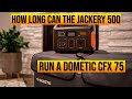 Jackery Explorer 500 vs Dometic CFX 75... how long can it go?