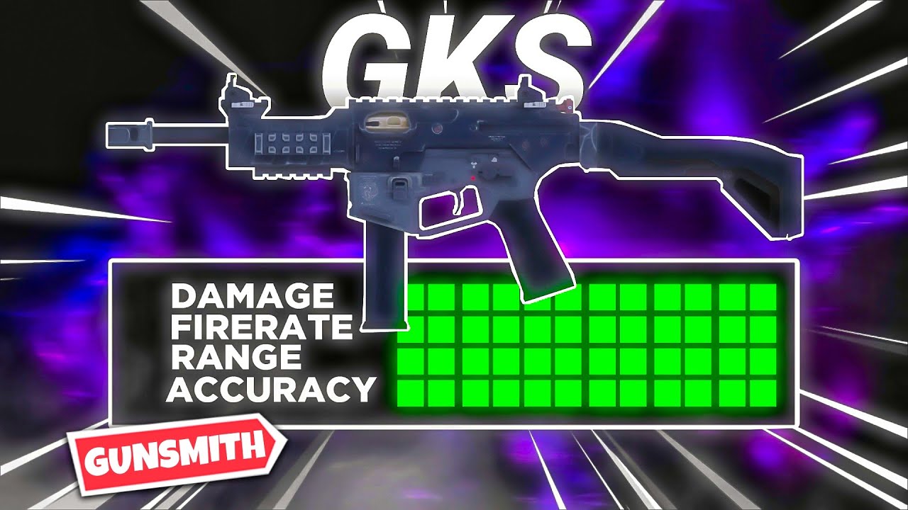 The BEST GKS Gunsmith in SEASON 2 No Recoil Fast ADS High Accuracy in COD Mobile...