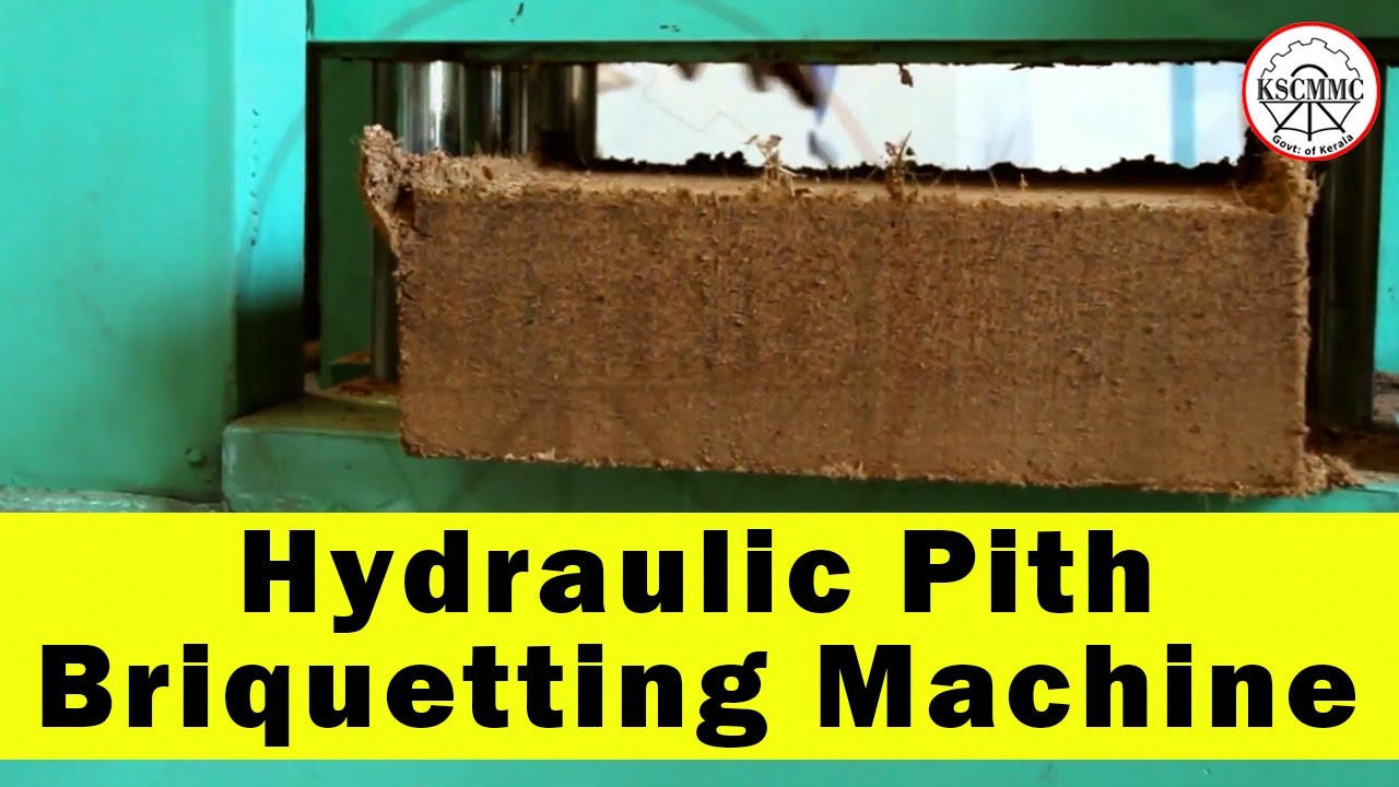 Hydraulic Pith Briquetting Machine | #100 | KSCMMC