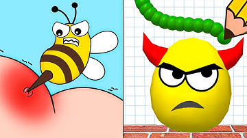 Help Me Tricky Story vs Draw to Smash - All Levels Gameplay Android, iOS