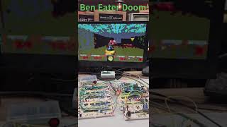 Doom on the Worlds Worst Video Card!! Boom! Ben Eater Doom!