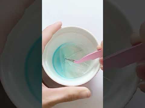 【ASMR】パリパリ乾燥スライムを剥がすよ 06! Immersive Peeling Slime! Satisfying Video!解压 史莱姆ショート動画 #shorts