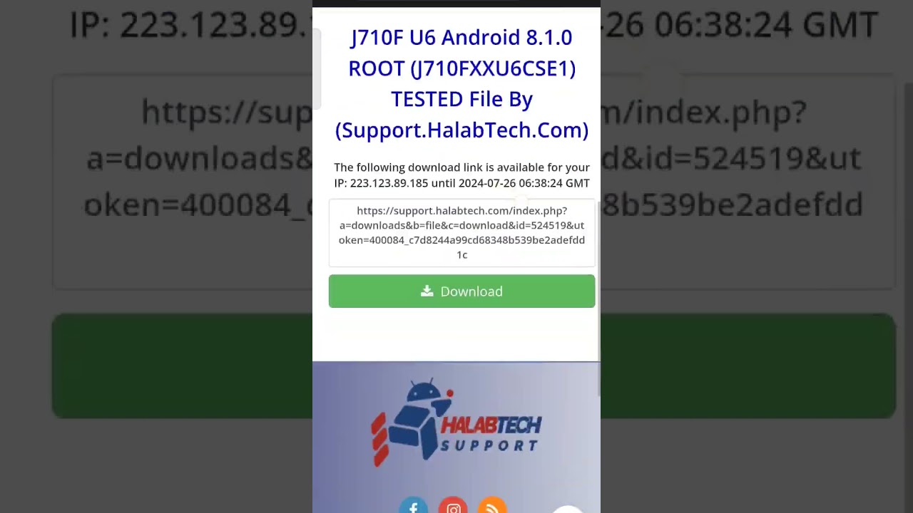 J710F U6 Android 8.1.0 ROOT (J710FXXU6CSE1) TESTED File By (Support.HalabTech.Com)