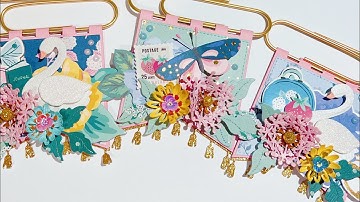 Paperclip Banner Process Video featuring KSCraft Dies