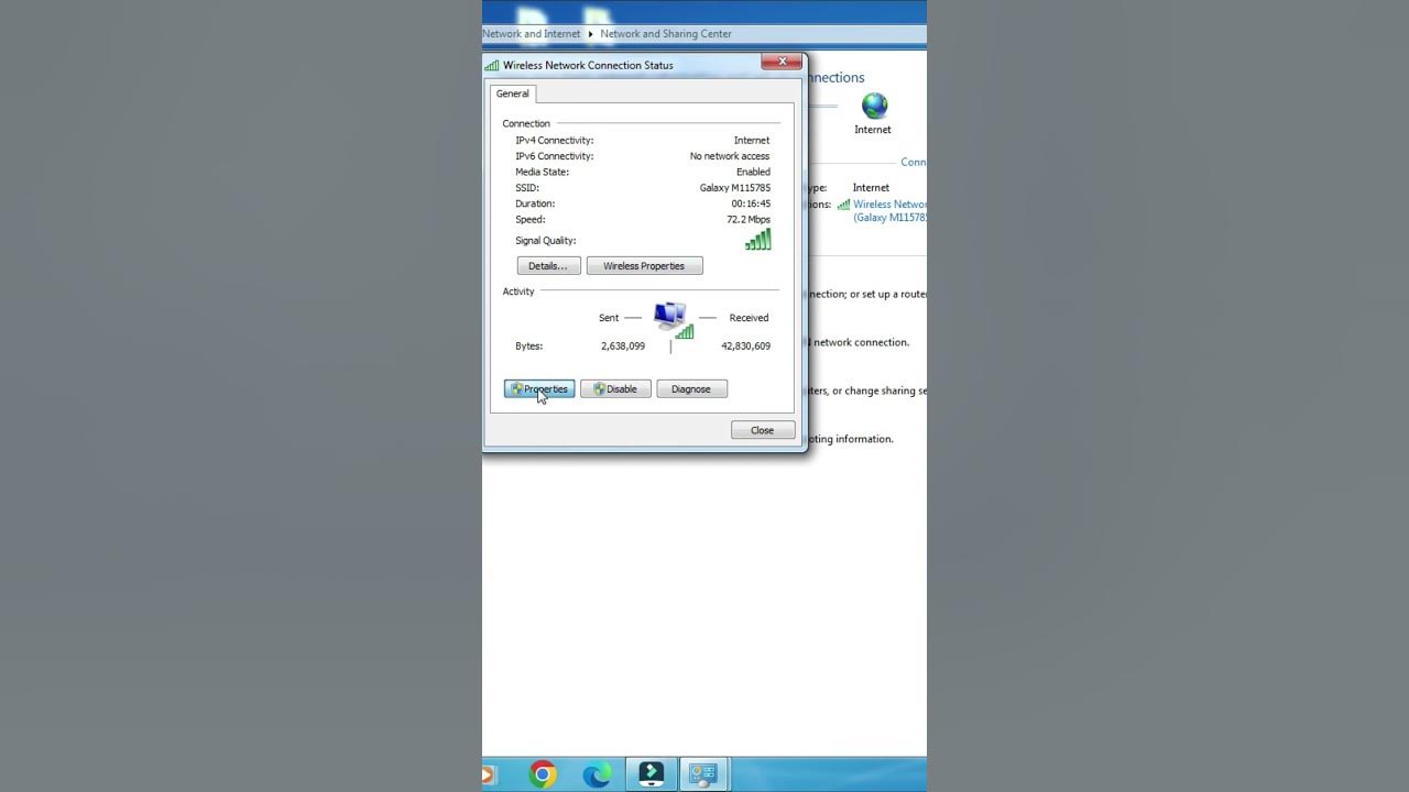 how-to-share-internet-connection-from-windows-7-youtube