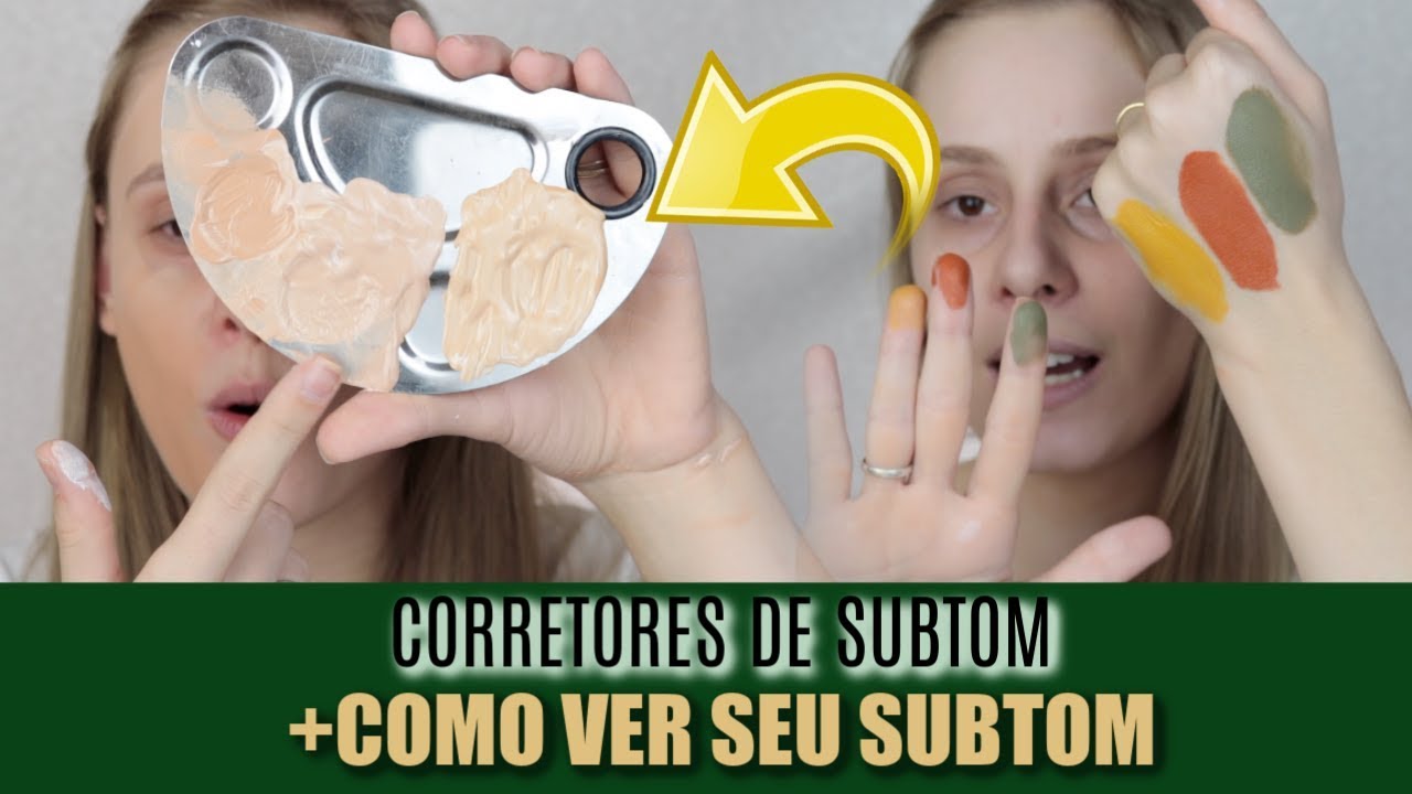 Como identificar SUBTOM de PELE + CORRETORES DE SUBTOM Dalla makeup | Amanda Pastore