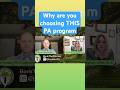 How to answer “why are you choosing THIS” #paschool