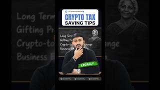 Save Tax on Crypto! 🤯 #shorts #crypto #tax