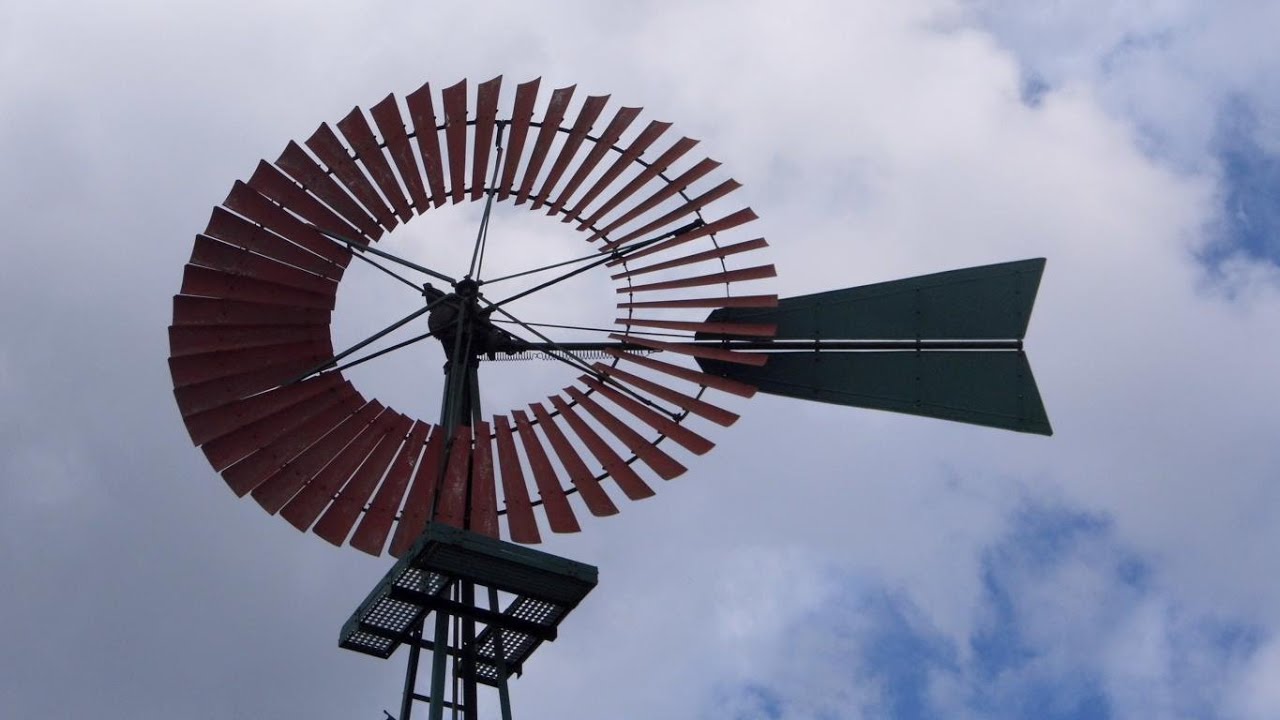 Windrad/Amerikanische Windmühle/Windwheel - YouTube