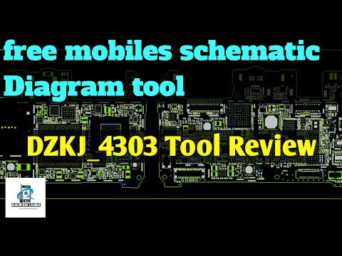 Dzkj 4303 Tool Review Free Mobile Schematic Diagram Tool Ashwani Lamba Youtube