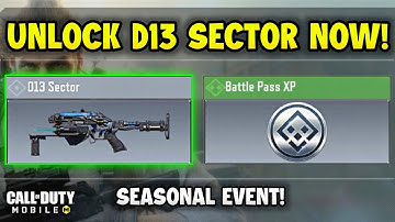 HOW TO UNLOCK/GET D13 SECTOR COD MOBILE | DISC OF DOOM SEASONAL EVENT COD MOBILE