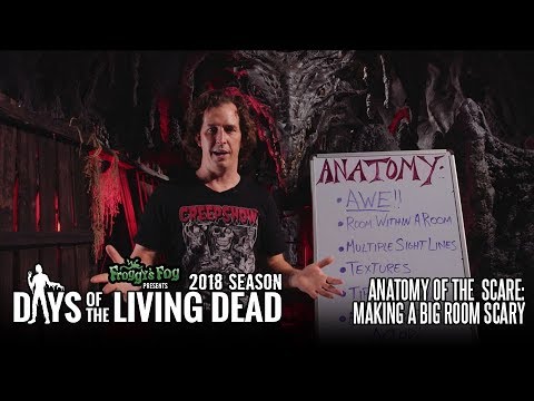 Anatomy of the Scare: Making a Big Room Scary | #DOTLD 2018E04 Days of the Living Dead