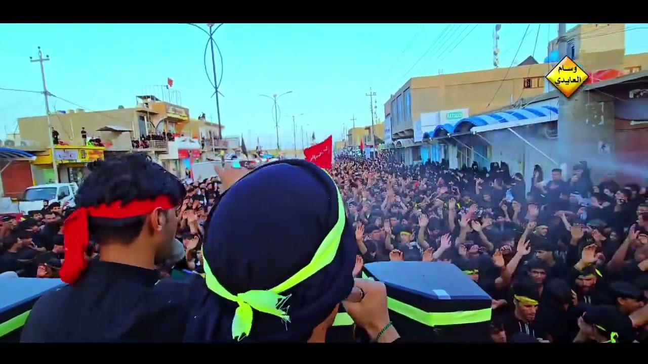 ستعراض يوم السابع من محرم موكب عطاشى الطف ملا سلام الركابي  قضاء الفجر