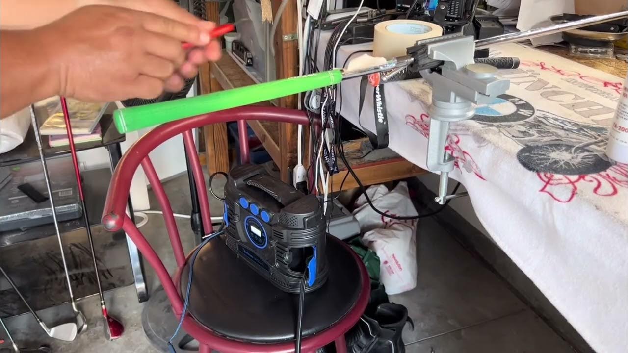 How To Regrip Golf Clubs With A Portable Tire Air Compressor YouTube how-to-regrip-golf-clubs-with-a-portable-tire-air-compressor-youtube