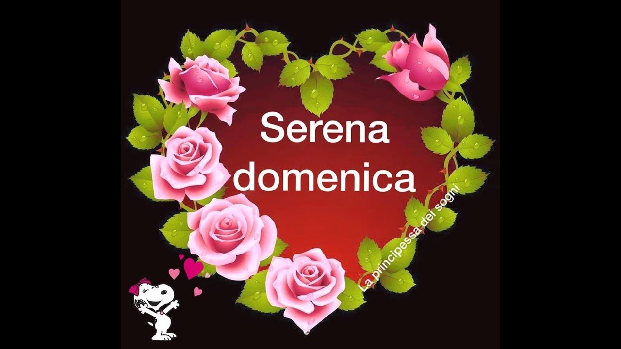 Per Te Con L Augurio Di Una Serena E Felice Domenica Youtube