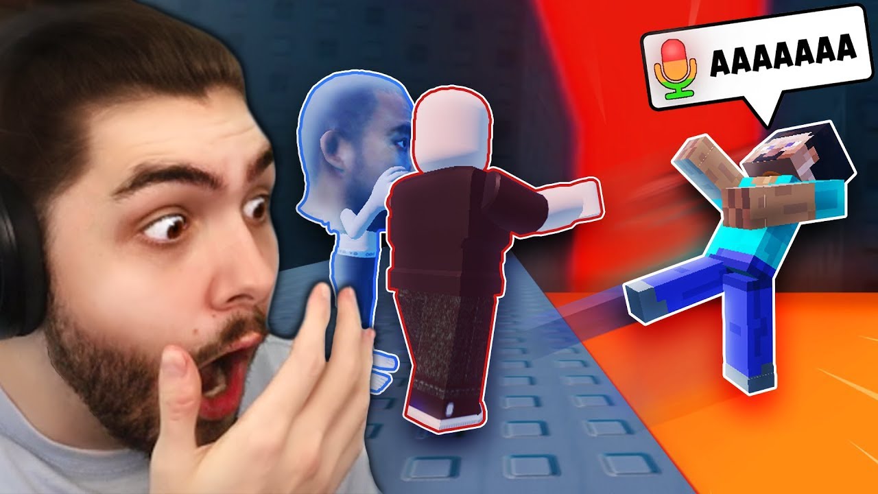 Roblox Obby BUT We Can Push Each Other...