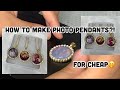 HOW TO MAKE PHOTO PENDANTS | TRENITY NAIJAH