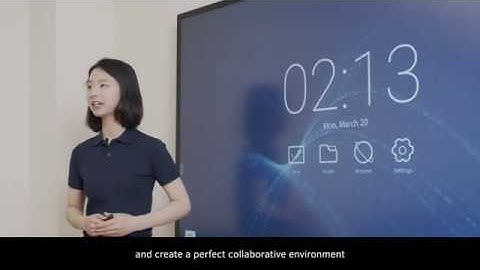 86" PCAP Touch Interactive Flat Panel