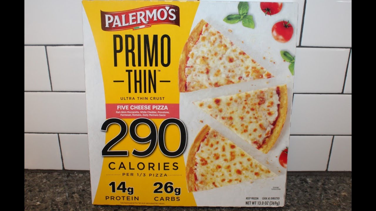 Palermo’s Primo Thin Ultra Thin Crust Five Cheese Pizza Review YouTube