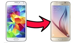 طريقة تحويل الاس 5 لـ الاس 6 | Samsung galaxy S5 to S6