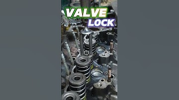 new trick engine head valve lock #engine #mechanic