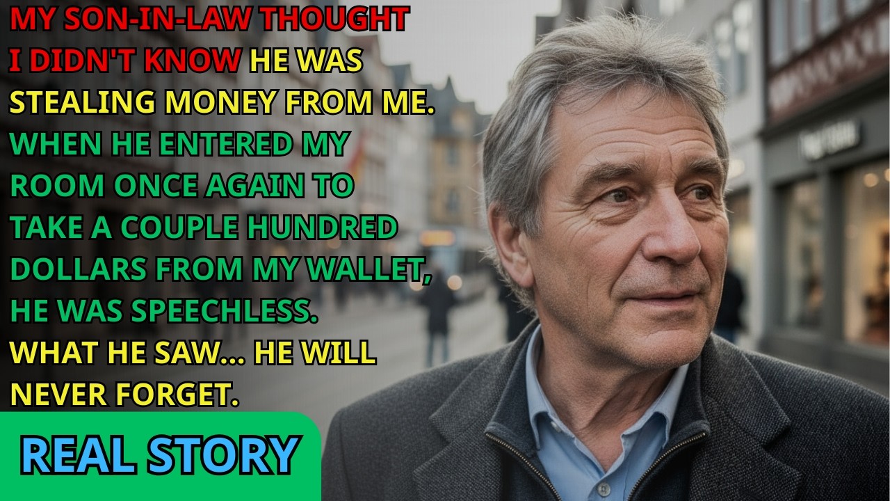 My Son in law Thought Stealing My Money Was A Great Idea, But He Didn't Expect To Find