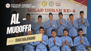 BEST JINGLE!! PENAMPILAN AL MUQOFFA PADA FESTIVAL HADROH SE-JATENG DIY | MILAD KE 6 UKM USMAN UNSOED