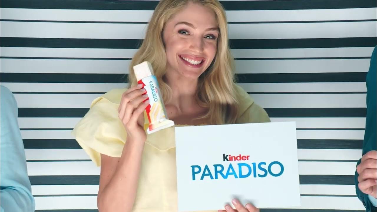 Pubblicità I Freschi Kinder 2022, i più ricercati dell’estate Kinder Paradiso YouTube