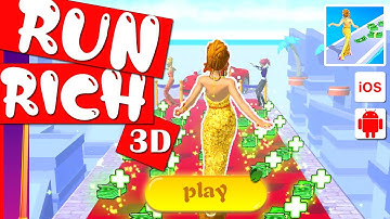 Run Rich Walkthrough  -  Rich Run 3d  - Run Rich  3d hack All Levels