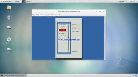 IP Configuration In centos 7 and RHEL 7 using GUI and CLI mode