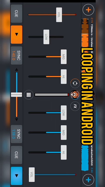 😅LOOPING IN ANDROID🙉 🎧 MIXER⚡DISC JOCKEY#dj #explore #discjockey #mixer #track #looping #dj #all