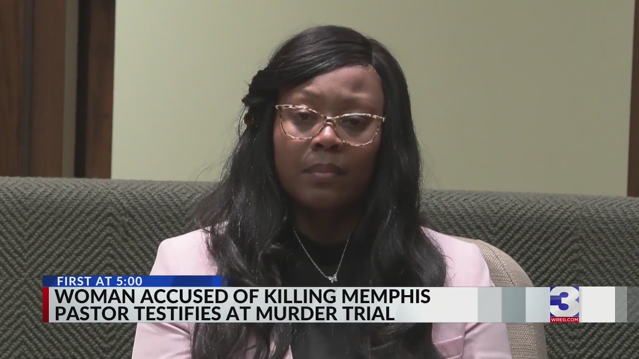 Woman accused of killing Memphis pastor testifies