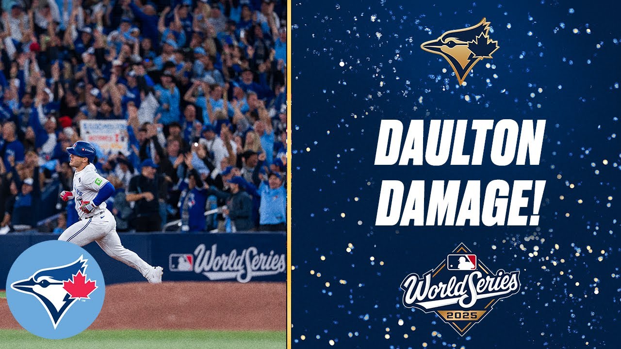 FIRST WORLD SERIES HOMER SINCE 1993: Daulton Varsho connects for two-run shot!