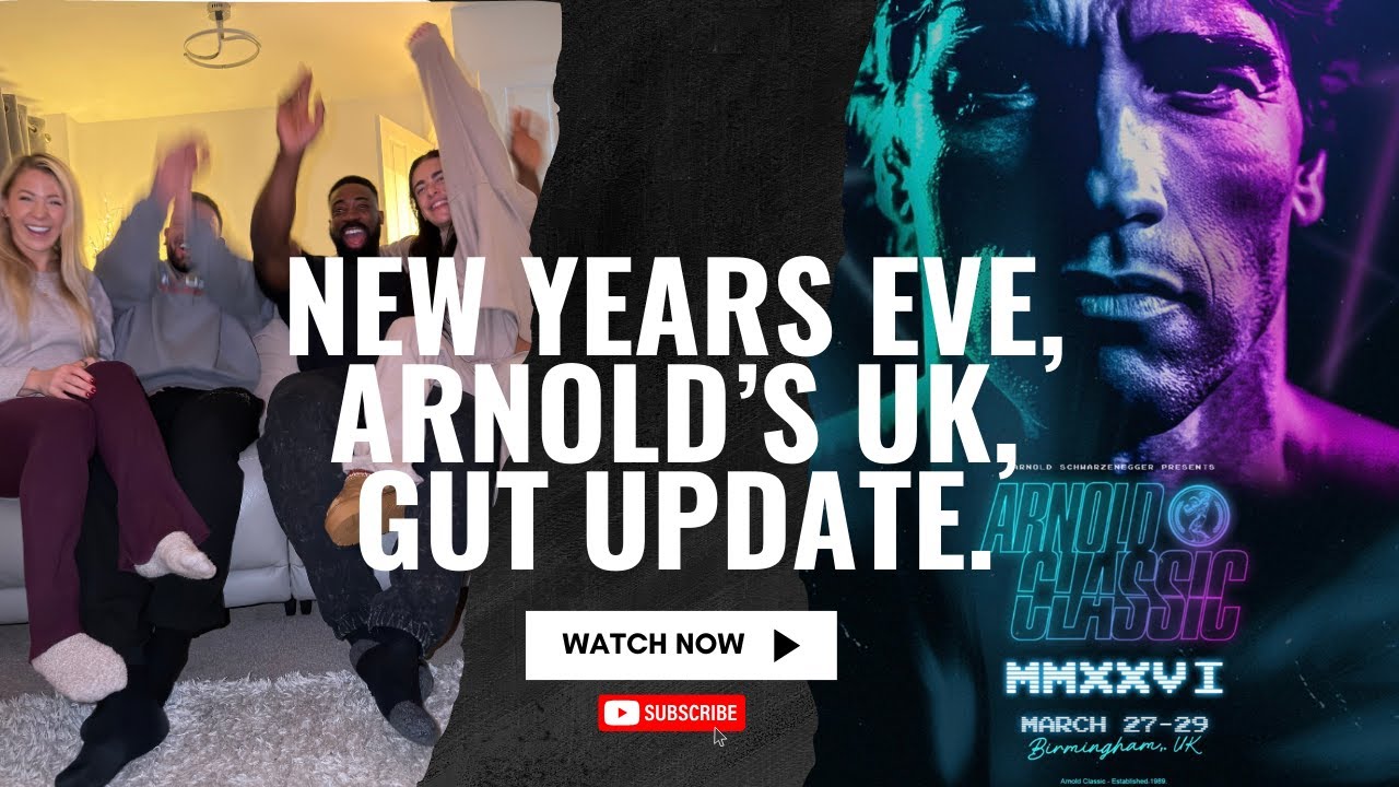 New Years Vlog / Full day of eating | Uk Arnolds?