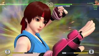 kof 2016 kof 14 kof xiv ps4 The King of Fighters XIV yuri kukri nakoruru vs clark daimon chang