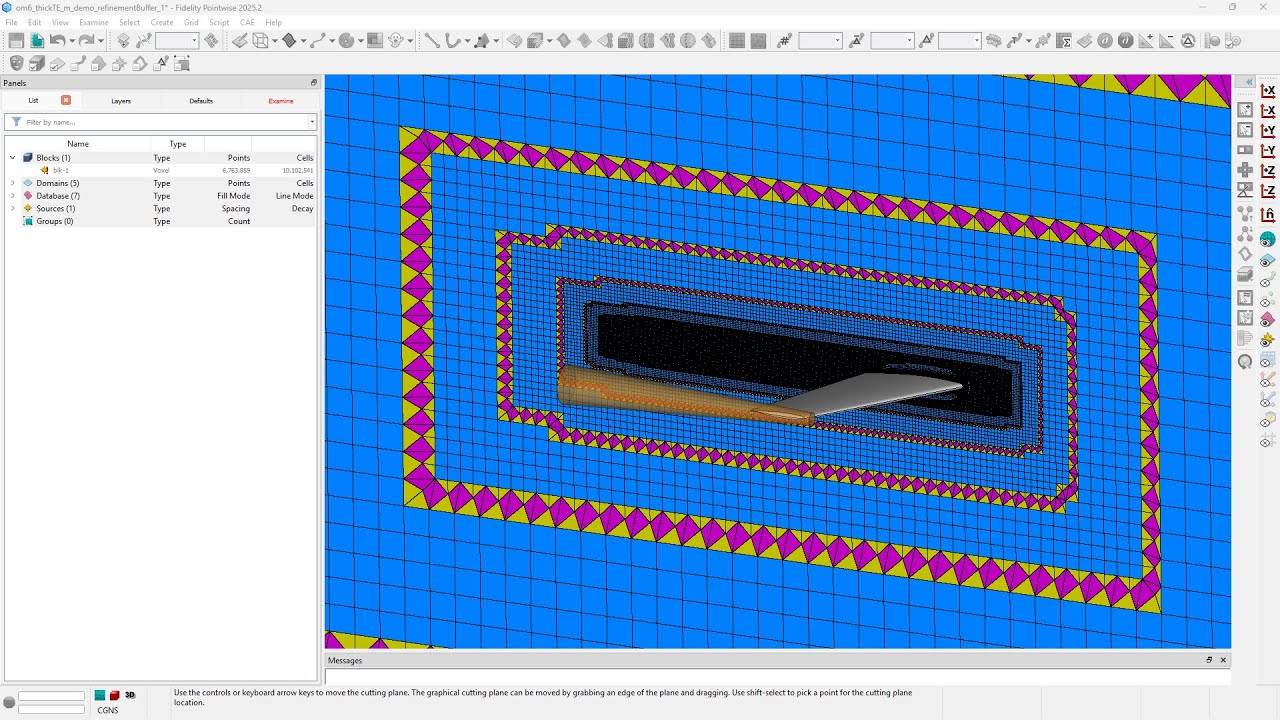 Fidelity Pointwise: Refinement Buffer Tutorial | Near-Body & Wake Mesh ...