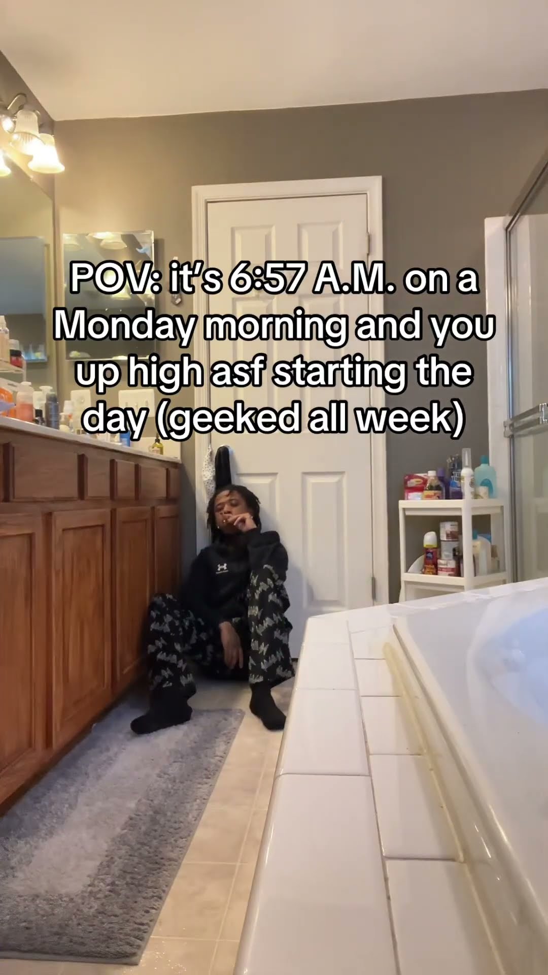 Being up with prvnci just vibing you know what I’m saying