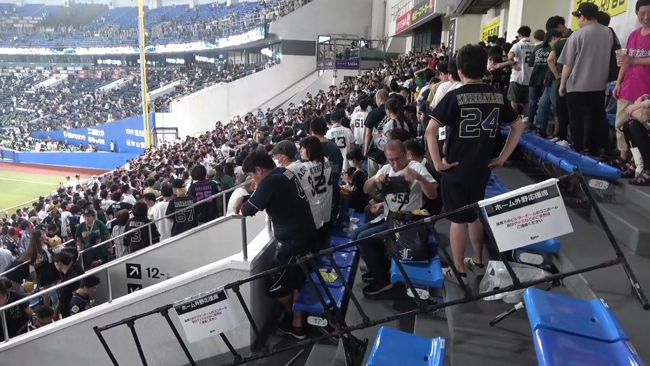 buffaYellの女性パートの声量が素晴らしい　オリックス2次会が神