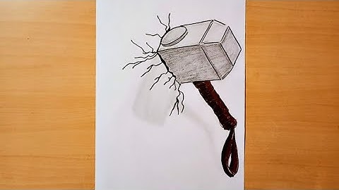 Mjölnir How to Draw Thor