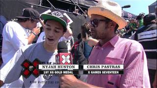 X Games 17: Nyjah Huston interview