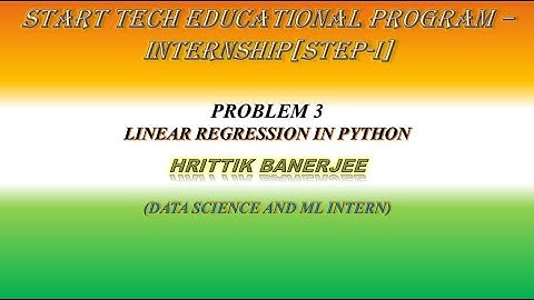 Start-Tech Data Science and ML Internship: Task 2_problem 3(Python)