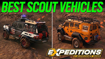 Best Scout Vehicles - Expeditions: A MudRunner Game
