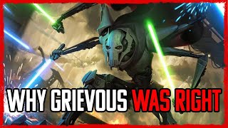 How The Life Of Grievous JUSTIFIES His Hatred Of The Jedi