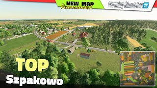 FS22 ★ TOP ★ NEW MAP "Szpakowo" - Farming Simulator 22 New Map Review 2K60