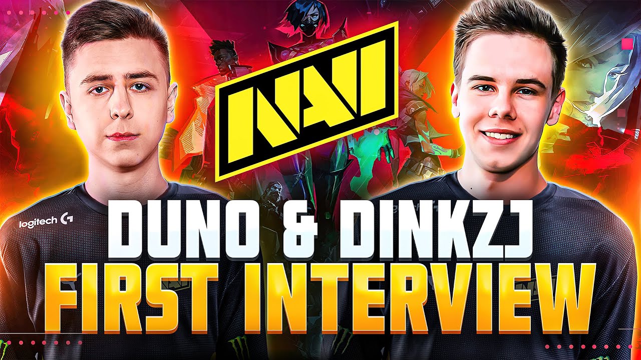 Duno & dinkzj — Первое Интервью (NAVI VALORANT)