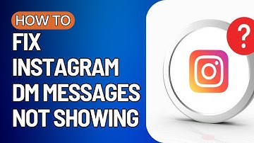 How to Fix Instagram DM Glitch | DM Messages Not Showing [2023]