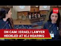 Israeli Lawyer Screamed At During Gaza Genocide Hearing At ICJ; Protester Screams ‘Liar…’ | Watch
