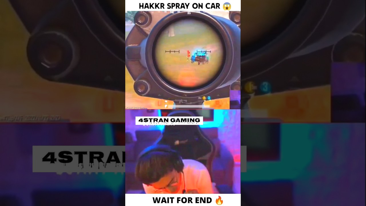 jonathan gaming hacker😂 like running car spray 1v4 clutch 