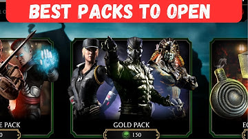 Best Packs to open in MK Mobile! General Strategy