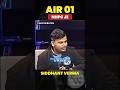 NHPC JE 2025 AIR 1 Siddhant Verma l #shorts #pw #engineerswallah